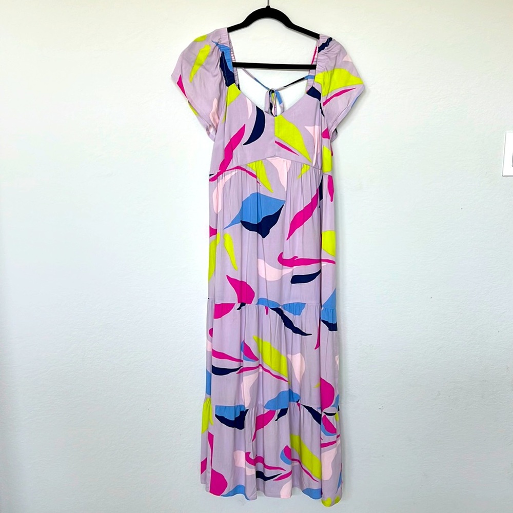 Maternity maxi dress
